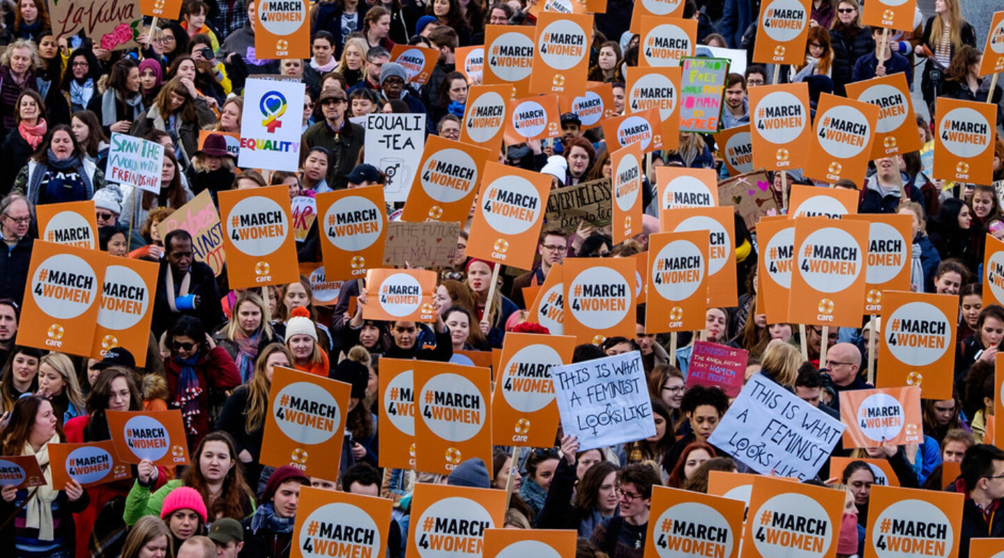 Défense des droits des femmes marche