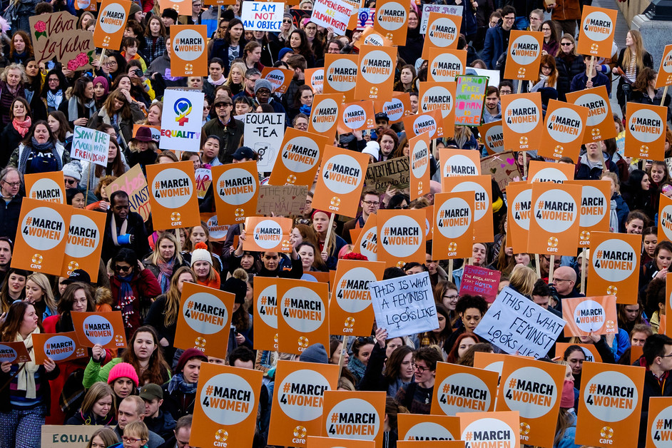 Défense des droits des femmes marche