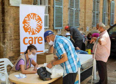 L’ONG humanitaire CARE apporte une aide d’urgence au Liban