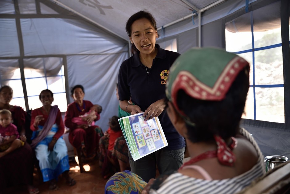 Les équipes de l’ONG CARE alertent dans les médias sur les grandes crises humanitaires.