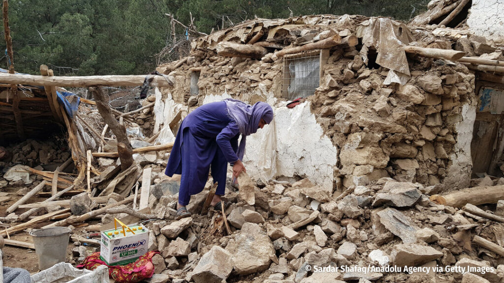 Des centaines d'habitations ont été détruites par le tremblement de terre en Afghanistan le 22 juin 2022