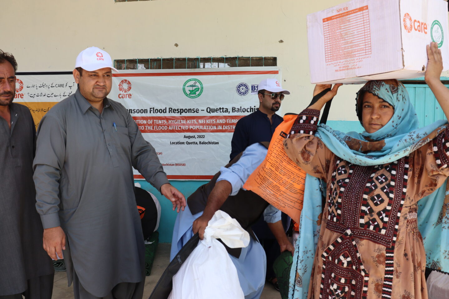 L'association CARE apporte une aide d'urgence au Pakistan