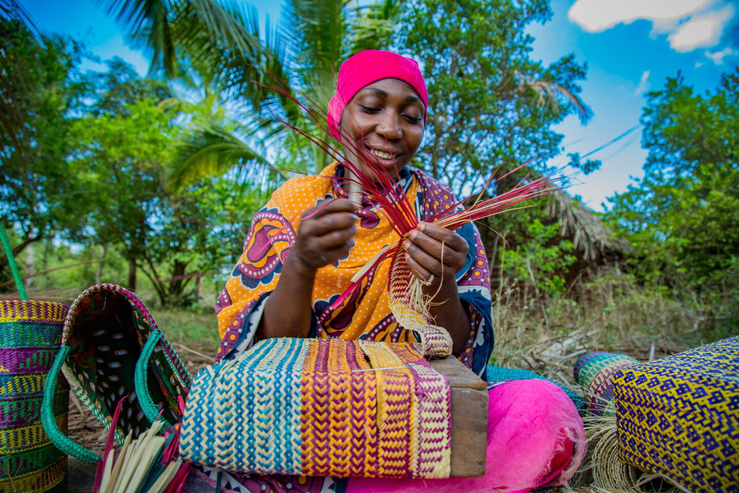 L'ONG CARE aide les femmes à créer de petits commerces, ici à Zanzibar