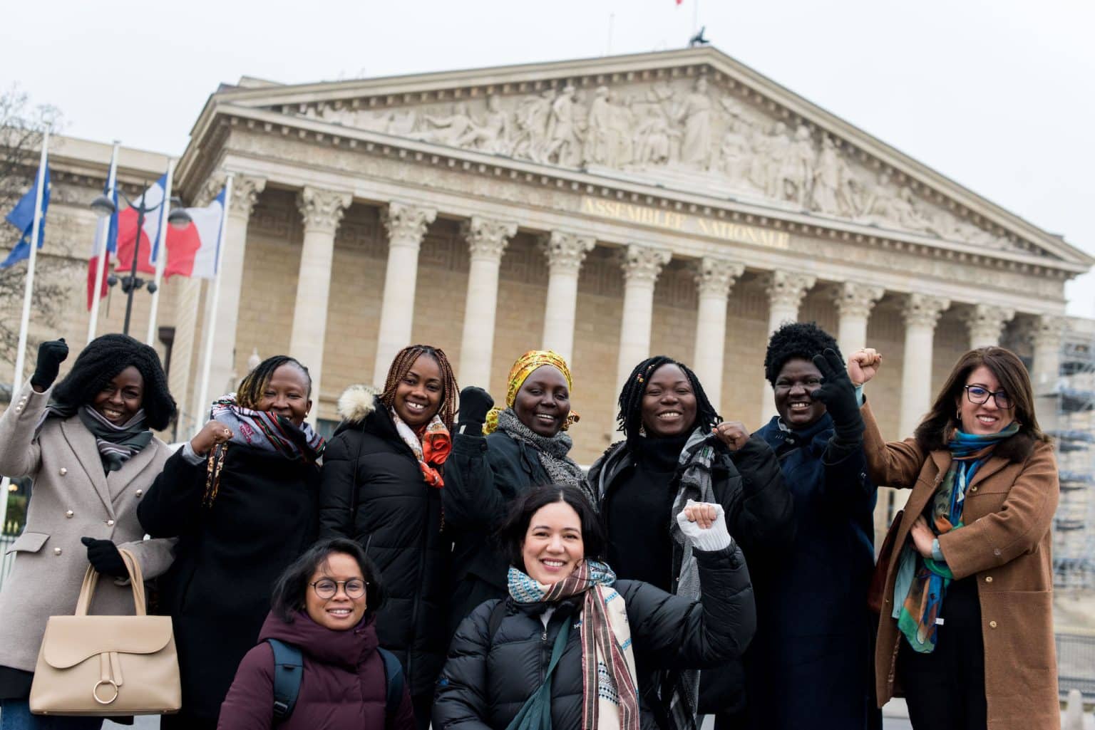 La délégation féministes en action a rencontré des membres du gouvernement pour défendre les droits des femmes.