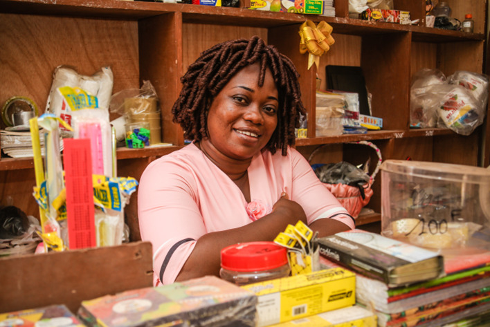 Une femme qui lutte contre les violences faites aux femmes au Togo