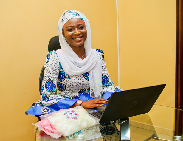 Une femme qui lutte contre les violences faites aux femmes au Togo