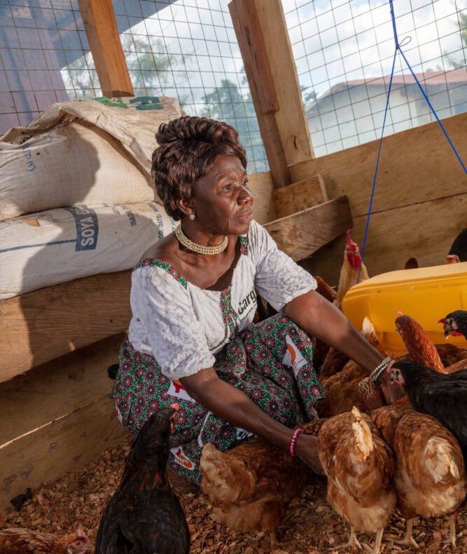 CARE soutient les entrepreneures agricoles au Ghana.