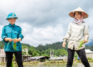 CARE soutient les agricultrices dans le monde entier face au changement climatique.