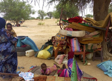 L'ONG CARE vient en aide aux réfugiés soudanais au Tchad.