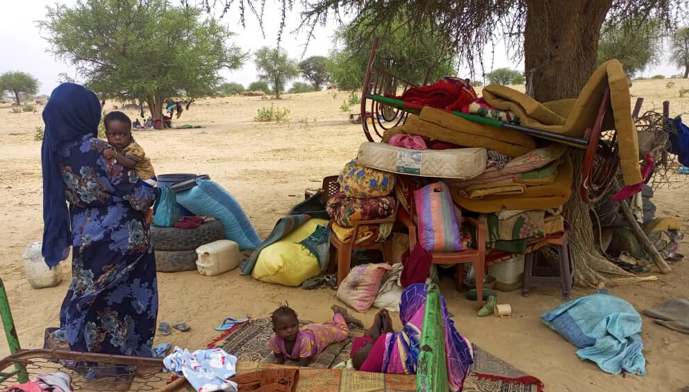 L'ONG CARE vient en aide aux réfugiés soudanais au Tchad.