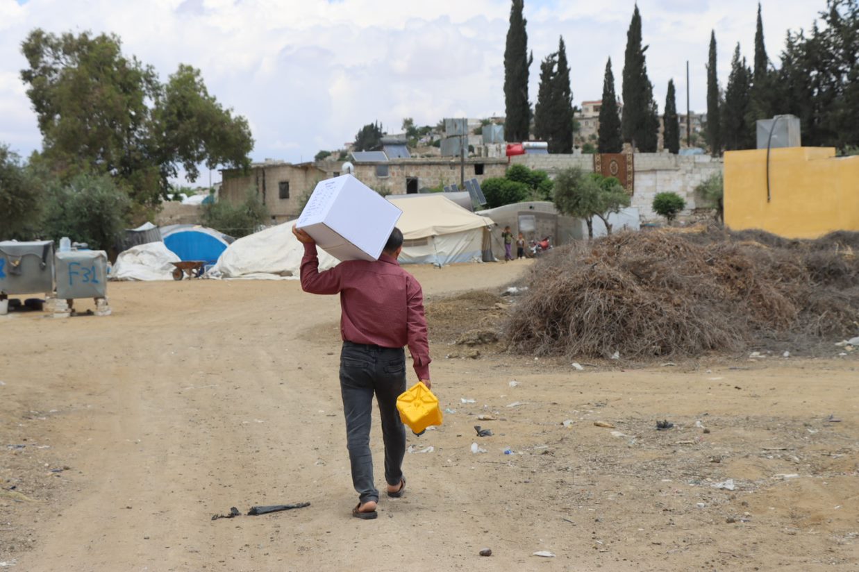 L'ONG CARE se mobilise en Syrie pour soutenir les personnes déplacées.