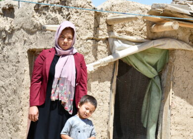 L'ONG CARE soutient les femmes face à la sécheresse en Afghanistan.