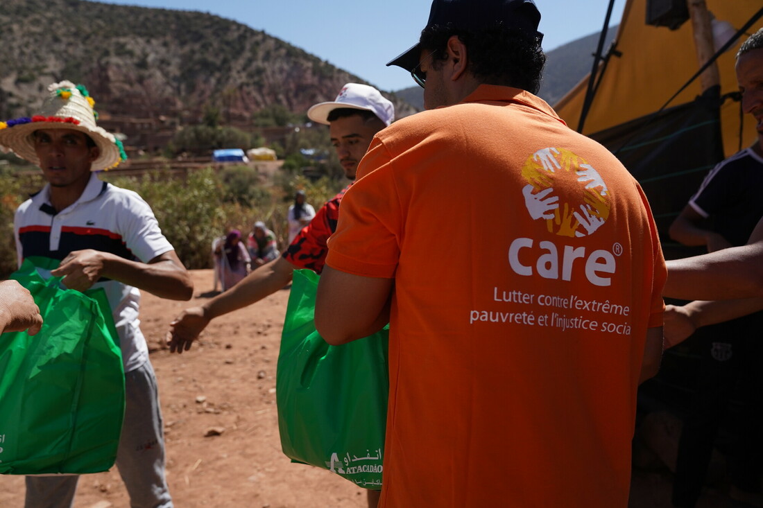 L'ONG CARE Maroc soutient les populations victimes du séisme.