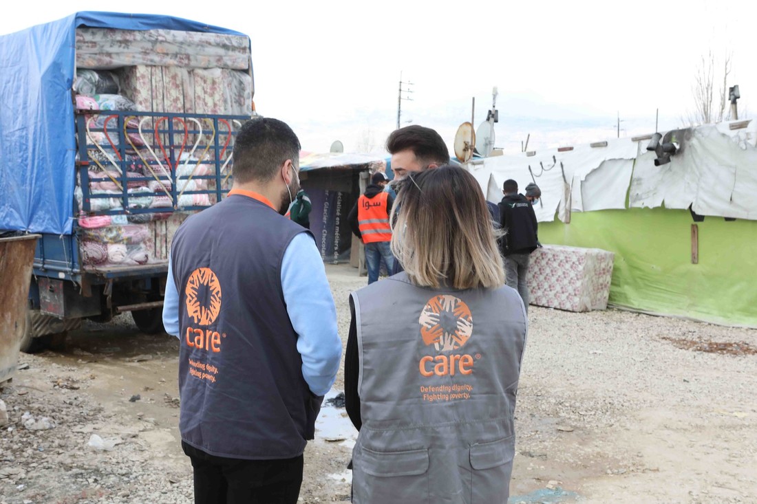 l'ONG CARE aide les populations affectées par le changement climatique