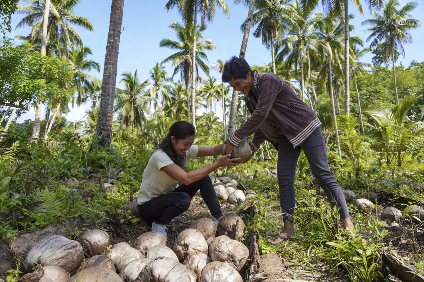 Mary Joy lutte contre les conséquences du changement climatique aux Philippines.