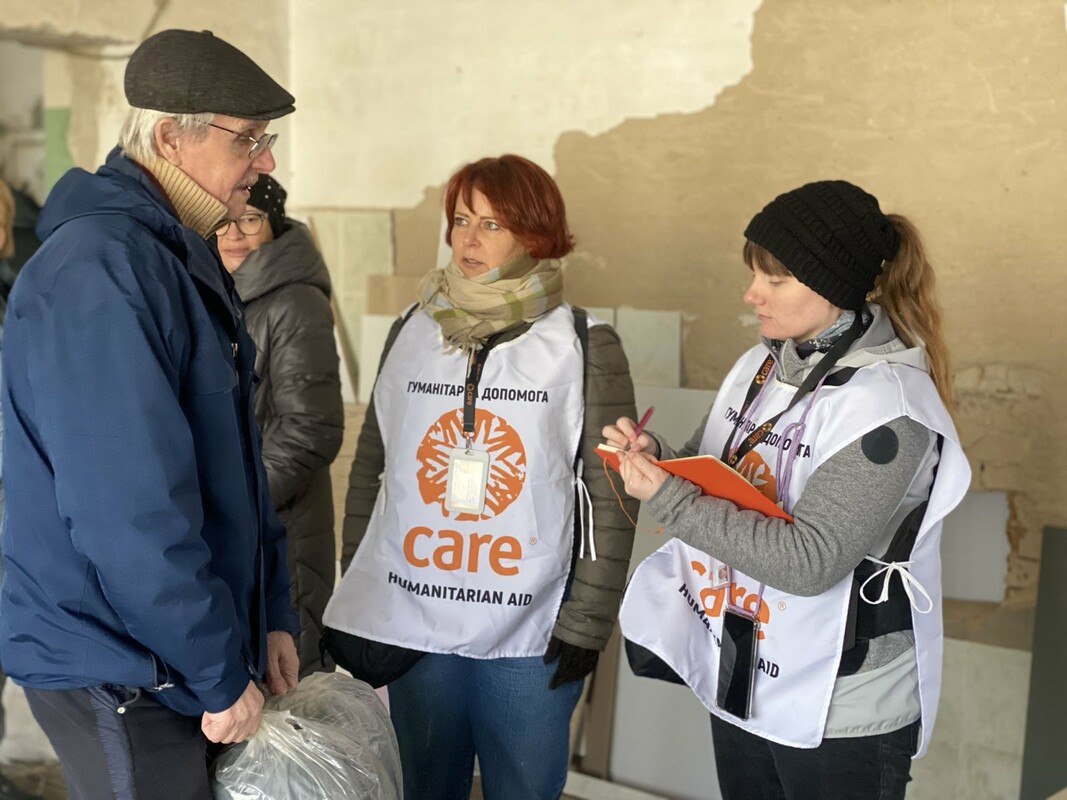 L'ONG CARE apporte une aide humanitaire d'urgence en Ukraine.