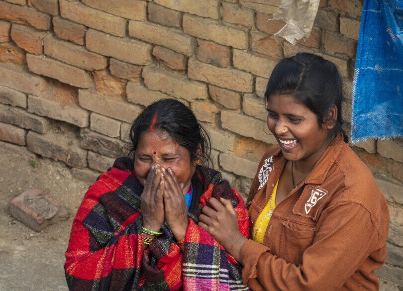 Deux filles qui luttent contre les mariages forcés en Inde