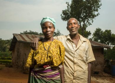 Un couple en Afrique