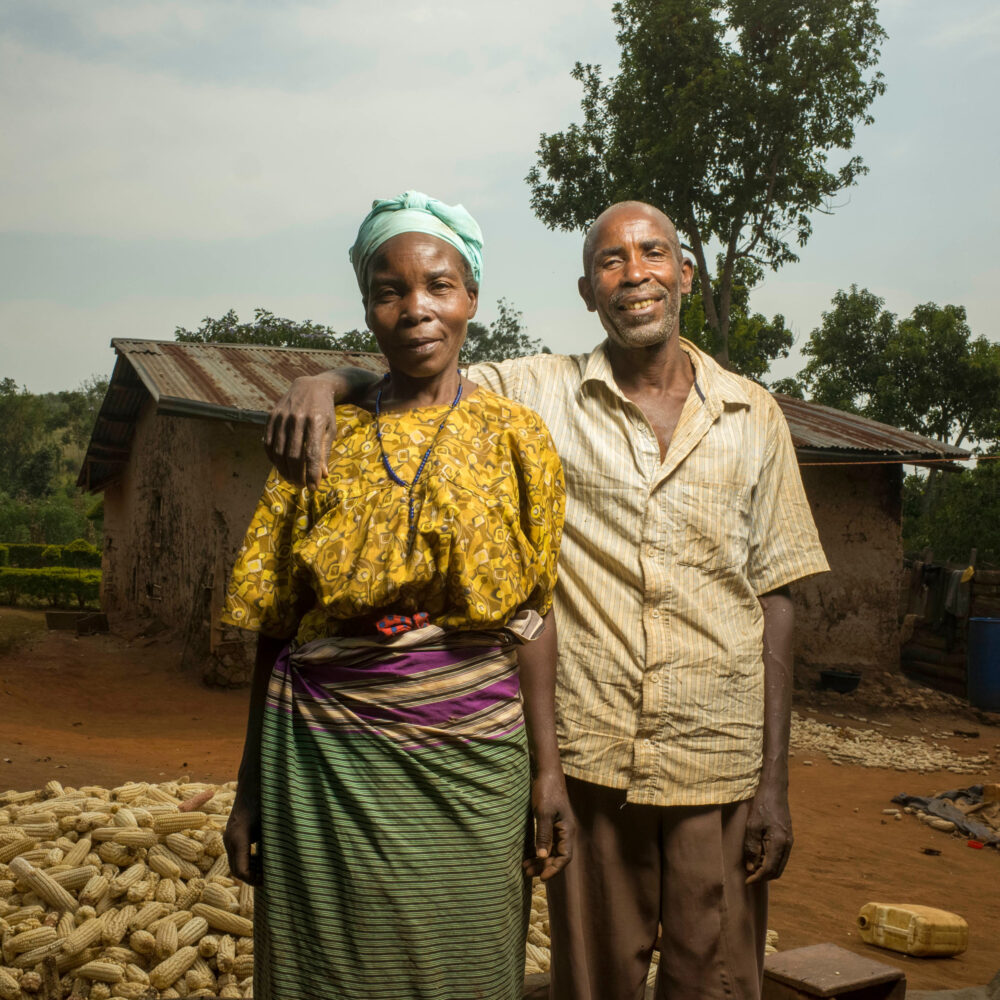 Un couple en Afrique