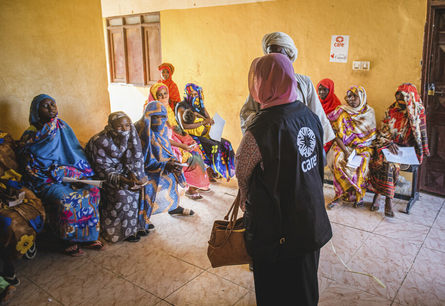 Des femmes touchées par la guerre et la famine au Soudan