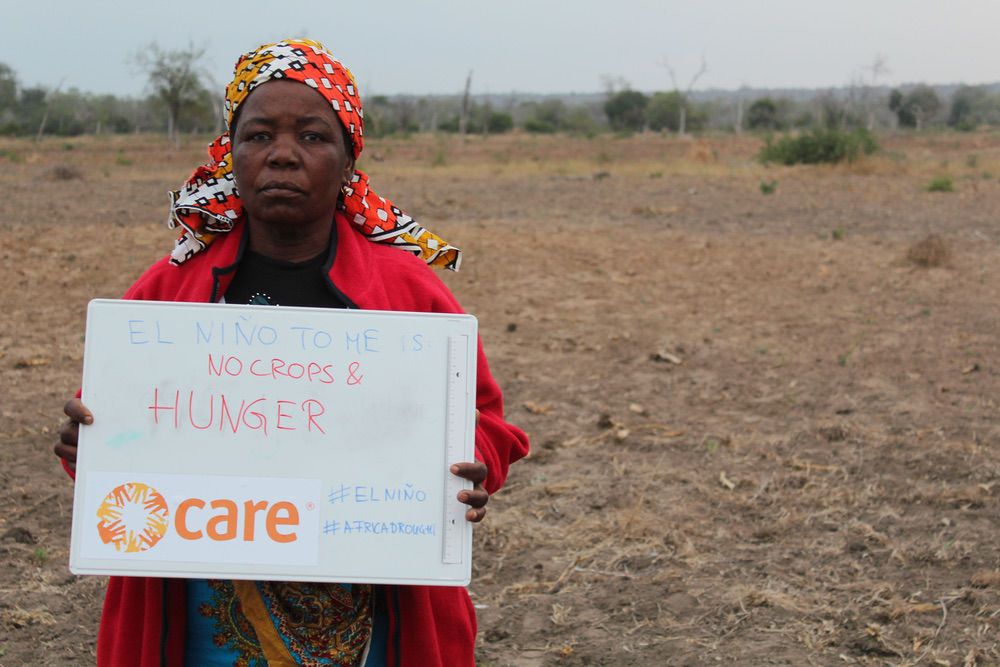 Au Mozambique, près de 2 millions de personnes se battent pour survivre face aux impacts de El Niño.