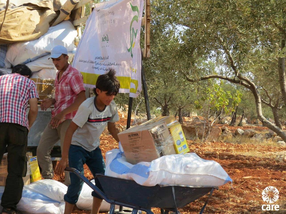 L'association CARE aide les populations syriennes