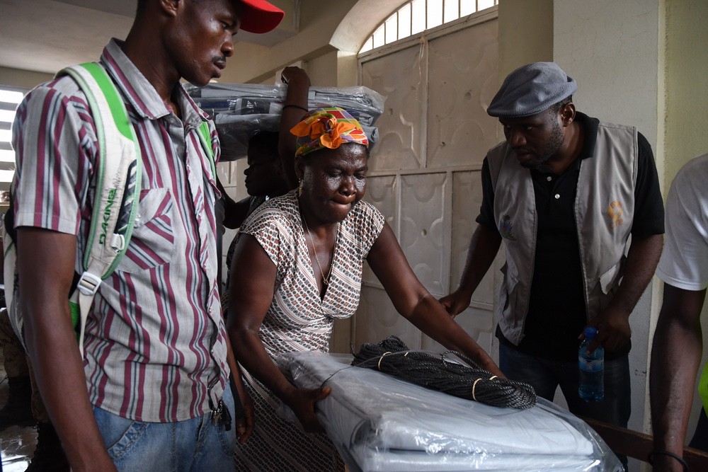 L'association CARE a organisé des distributions d'urgence en Haïti