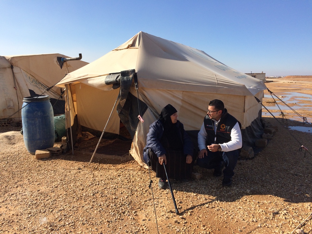 L'association humanitaire CARE aide les réfugiés en Jordanie