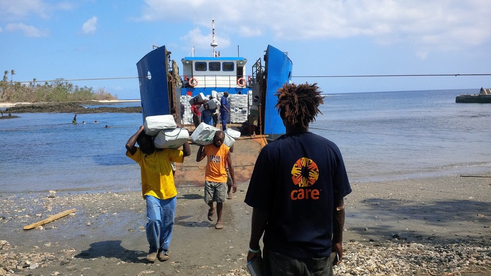 Les équipes de CARE au Vanuatu