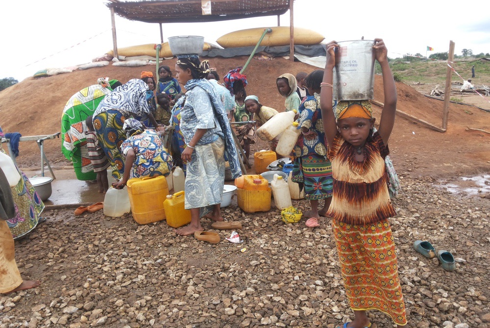 L'association CARE vient en aide aux réfugiés de Centrafrique