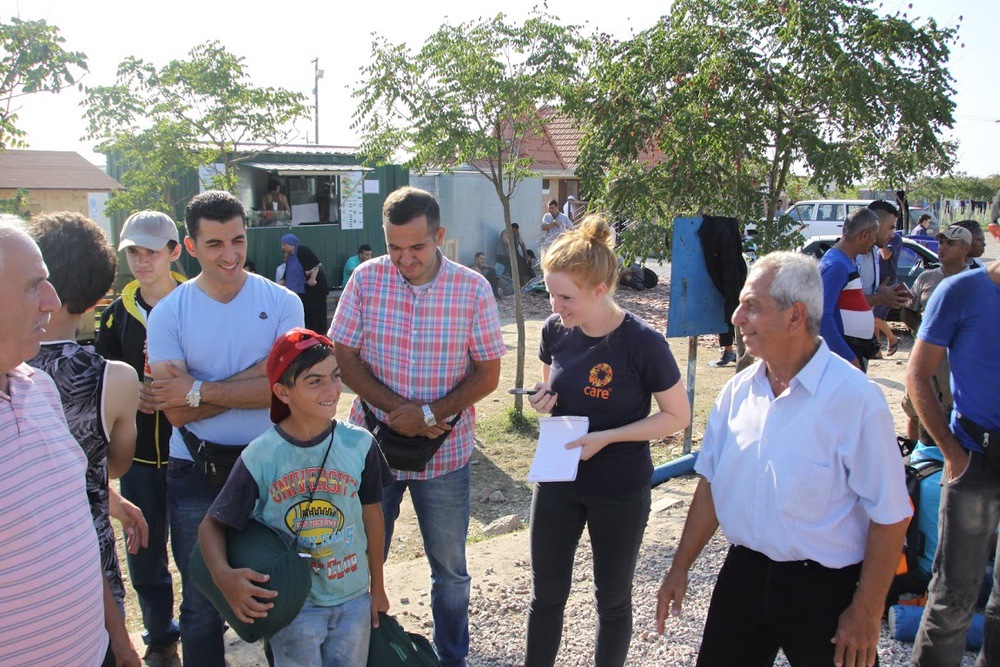 Dans les Balkans, CARE France fourni une aide humanitaire d'urgence aux réfugiés