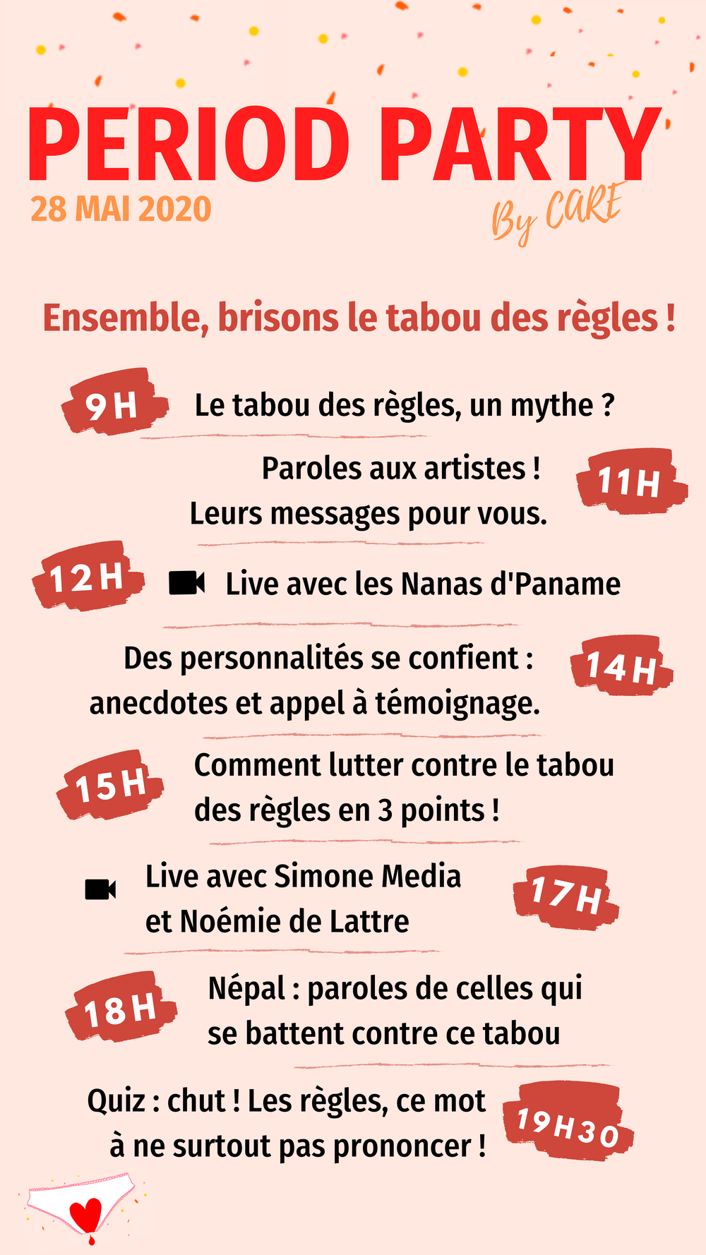 L'association CARE lutte contre la précarité menstruelle