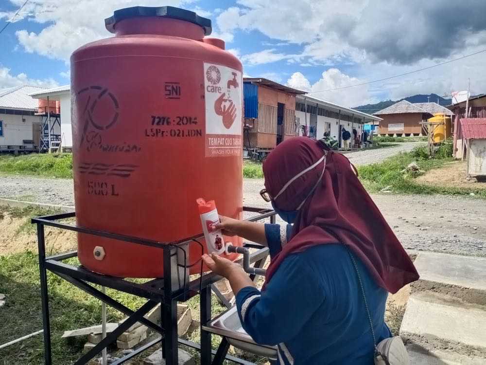 L'association CARE lutte contre le covid en donnant accès à l'eau