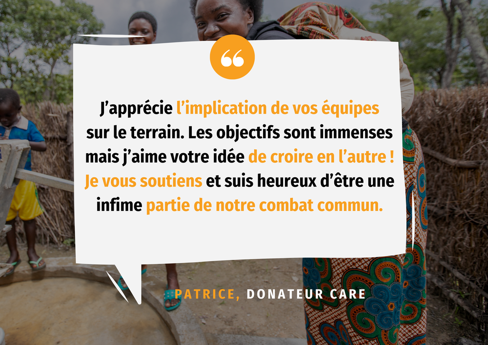 La solidarité et l'engagement sont les valeurs de l'association CARE