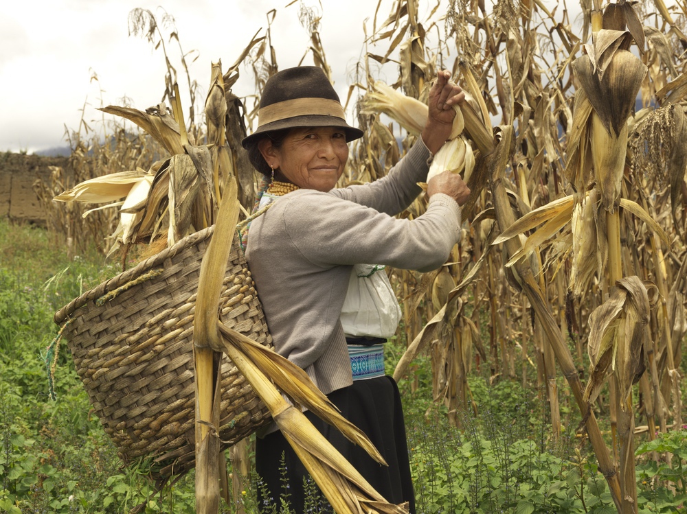 Femme agricultrice au Pérou soutenue par CARE