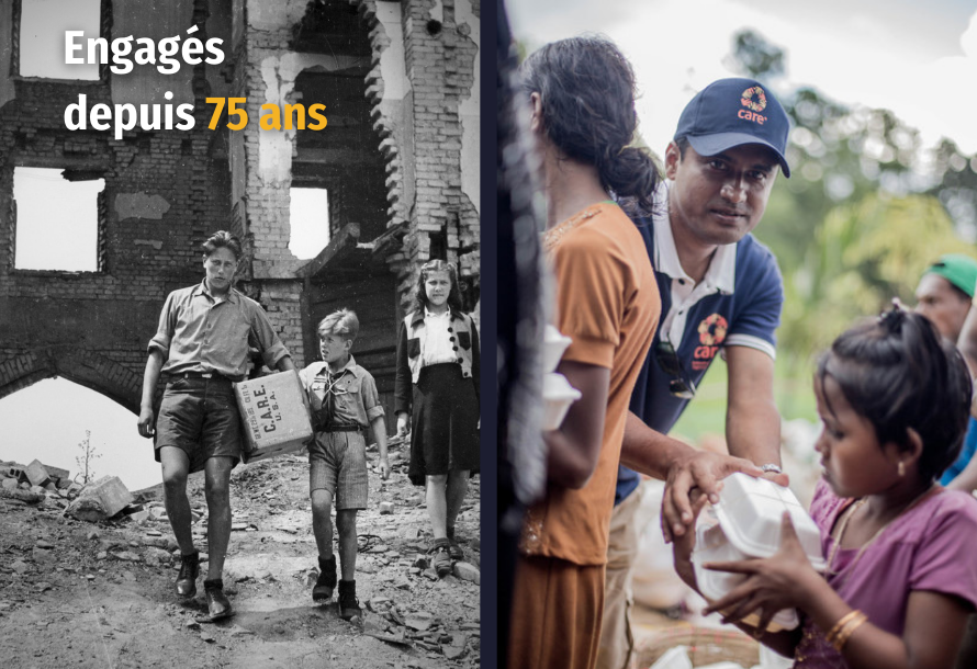 CARE est une association humanitaire depuis 75 ans