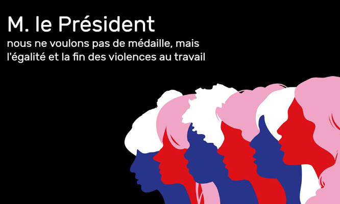 mobilisation contre les violences sexistes et le harcèlement sexuel au travail